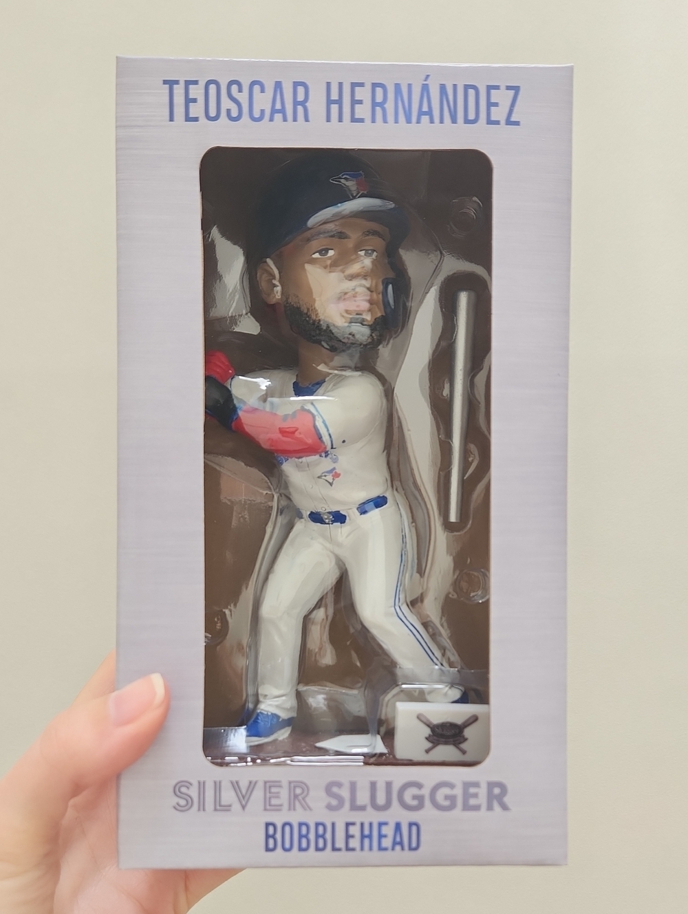 Blue Jays Teoscar Hernández Silver Slugger Bobblehead